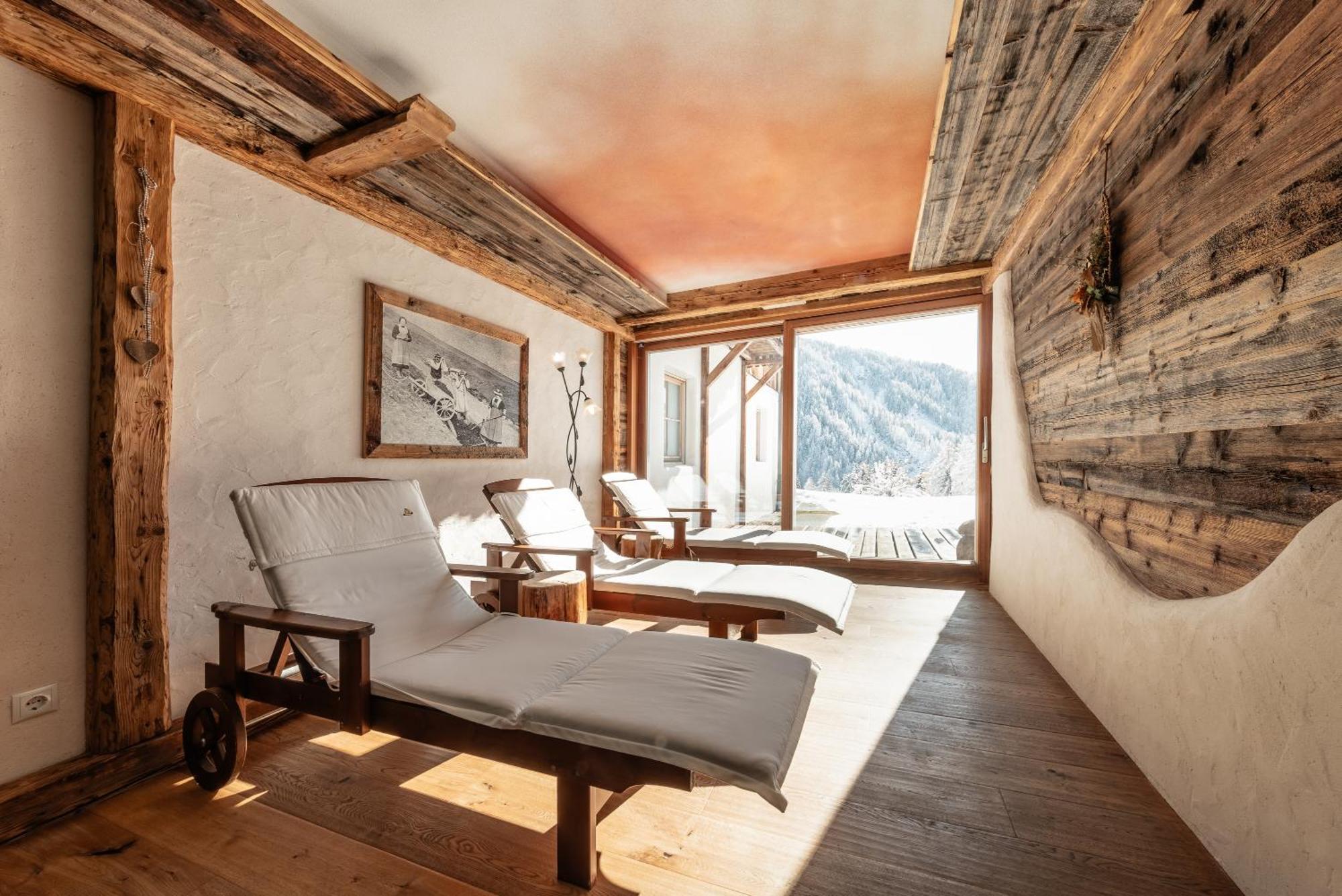 Hotel Pension Odles Sankt Martin im Turm Buitenkant foto