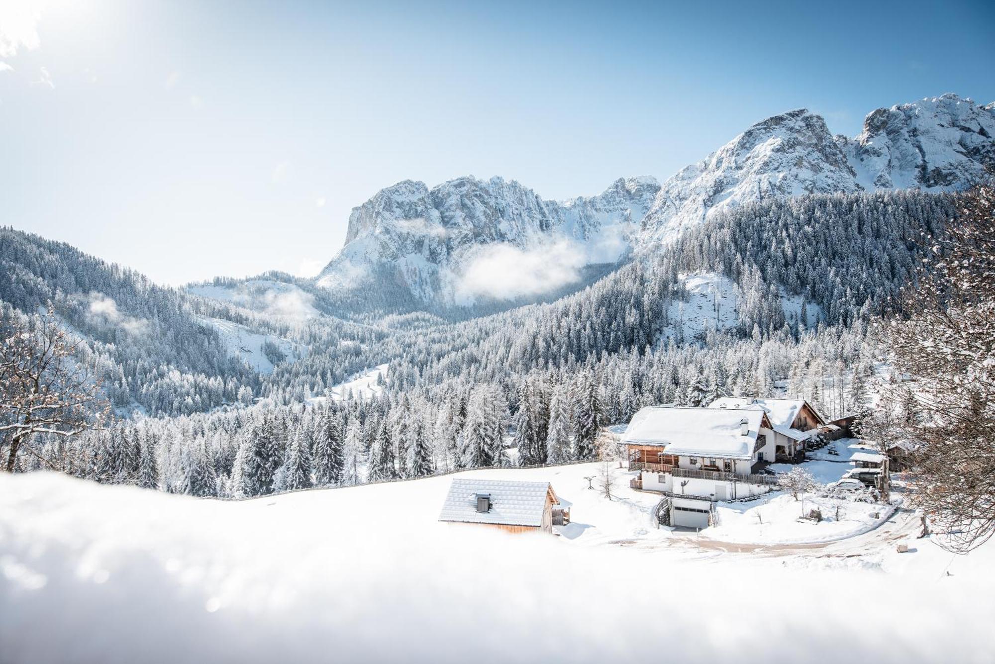Hotel Pension Odles Sankt Martin im Turm Buitenkant foto