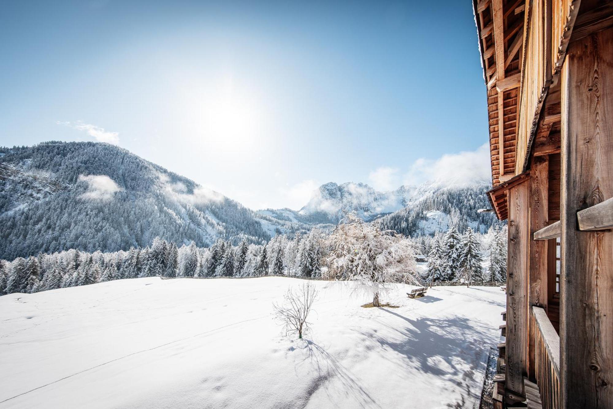 Hotel Pension Odles Sankt Martin im Turm Buitenkant foto